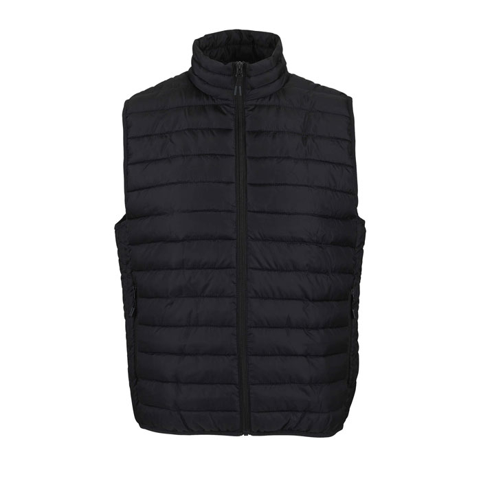 Veste sans manches personnalisable STREAM Homme Noir 1